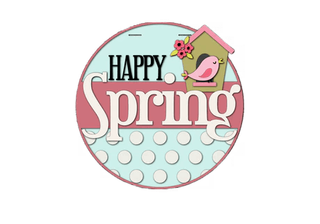 Happy Spring Birdhouse