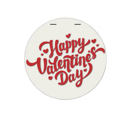 Happy Valentine's Day Big Words