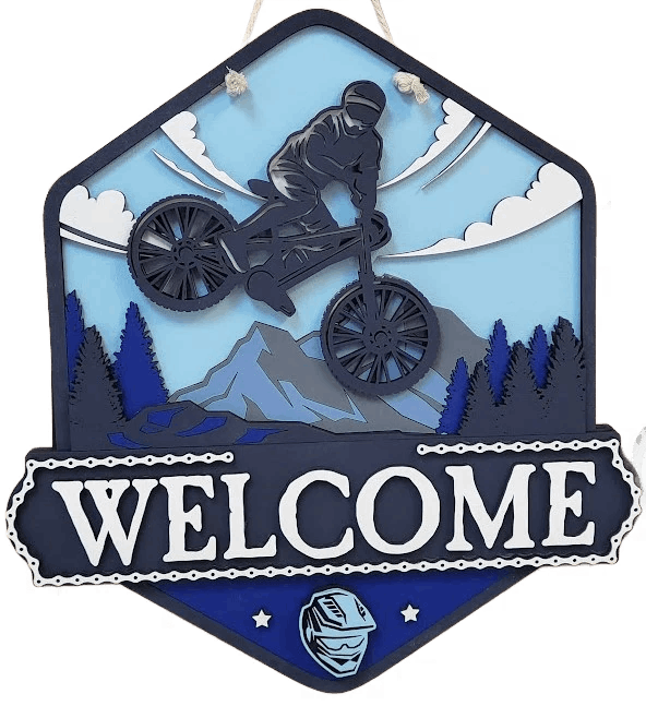 BMX Rider Welcome