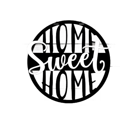 Home Sweet Home Cutout