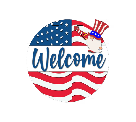 Welcome Bit Gnome American Welcome – Bits-N-Blades