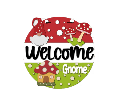 Welcome Mushroom Gnome